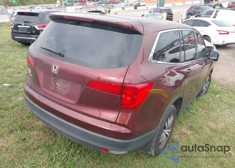 2018 Honda Pilot Ex-L from USA, damaged, VIN 5FNYF5H53JB011446